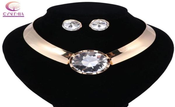 goldplated metallic necklace earrings statement crystal jewelry set for women punk style female party jewelry sets75214902391271, Black
goldplated metallic necklace earrings statement crystal jewelry set for women punk style female party jewelry sets75214902391271, Black