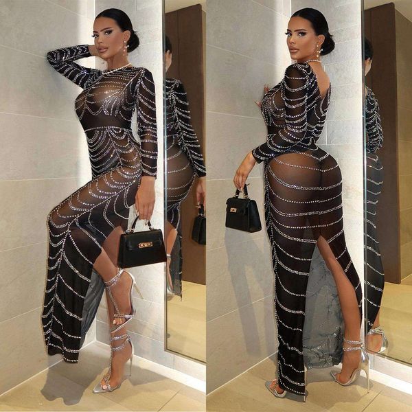 autumn and winter womens fashioned tight fitting long sleeved slim drill dress for nightclubs, Black;gray
autumn and winter womens fashioned tight fitting long sleeved slim drill dress for nightclubs, Black;gray