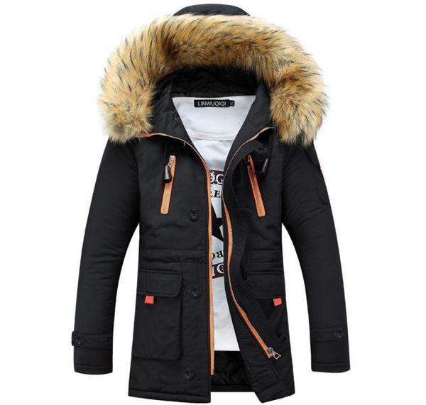men039s down parkas men39s thicken winter jackets faux fur collar long men outwear hooded windbreaker coats male outdoor s6090480, Black
men039s down parkas men39s thicken winter jackets faux fur collar long men outwear hooded windbreaker coats male outdoor s6090480, Black