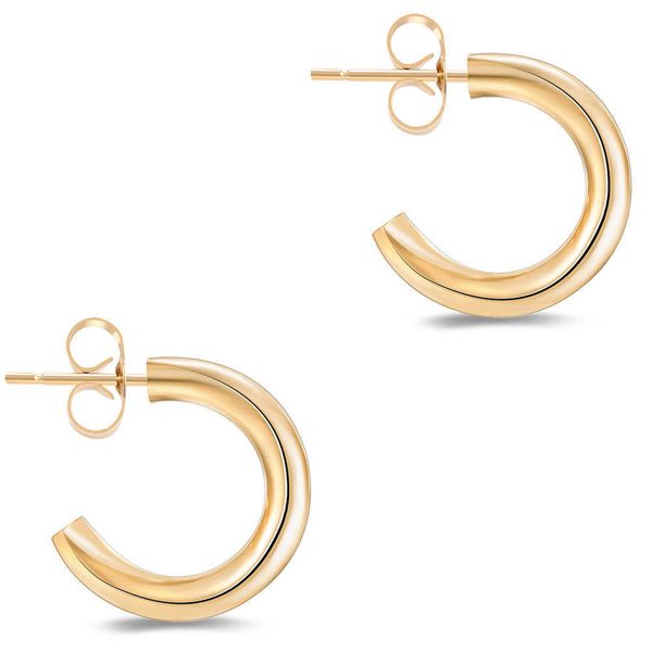 charm stainless steel earrings light luxury gold colored lightweight chunky open hoops gold hoop earrings for women jewelry party gift r2308, Golden
charm stainless steel earrings light luxury gold colored lightweight chunky open hoops gold hoop earrings for women jewelry party gift r2308, Golden