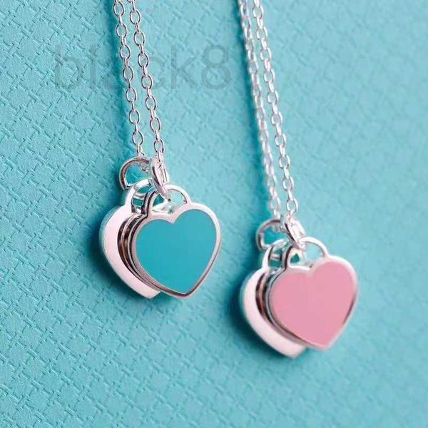 strands, strings designer s925 silver enamel love ball blue heart necklace fashion pink versatile women's red heart dropping gel pendan, Black
strands, strings designer s925 silver enamel love ball blue heart necklace fashion pink versatile women's red heart dropping gel pendan, Black