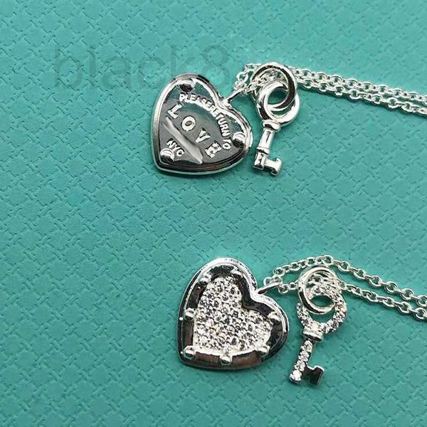 pendant necklaces designer s925 sterling silver love with diamond heart brand small key necklace platinum lock bone chain luxury love lock h
pendant necklaces designer s925 sterling silver love with diamond heart brand small key necklace platinum lock bone chain luxury love lock h