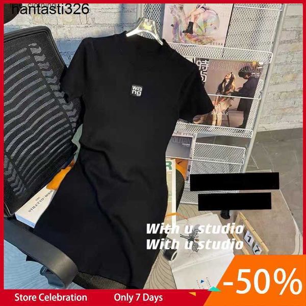 designer aw big family dress half neck chest neck label wang temperament wrapped hip skirt slim fit knitted small black dress, Black;gray
designer aw big family dress half neck chest neck label wang temperament wrapped hip skirt slim fit knitted small black dress, Black;gray