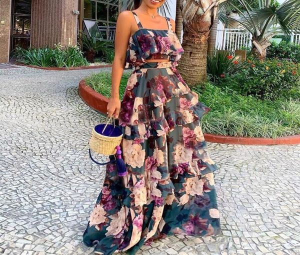 two piece sets summer sleeve crop ruffle layered skirt retro floral print women sets boho maxi casual suits purple dress8809264, White
two piece sets summer sleeve crop ruffle layered skirt retro floral print women sets boho maxi casual suits purple dress8809264, White