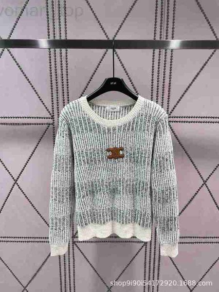 women's knits & tees designer ce home 23 early autumn new bright silk gradient intermittent round neck pullover sweater sweetheart fash, White
women's knits & tees designer ce home 23 early autumn new bright silk gradient intermittent round neck pullover sweater sweetheart fash, White