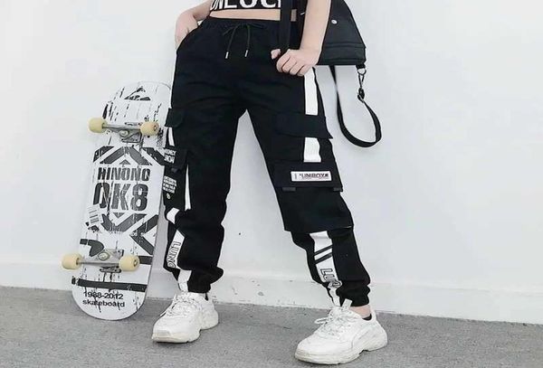 ybyr women039s high waist cargo pants 2021 fashion sports loose pants harajuku patchwork bf pants elastics trousers streetwear 7810206, Black;white
ybyr women039s high waist cargo pants 2021 fashion sports loose pants harajuku patchwork bf pants elastics trousers streetwear 7810206, Black;white