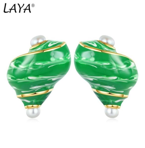 laya silver conch stud earrings for women 925 sterling silver simple design colorful original modern fine jewelry handmade enamel 5118294, Golden;silver
laya silver conch stud earrings for women 925 sterling silver simple design colorful original modern fine jewelry handmade enamel 5118294, Golden;silver