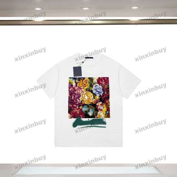 xinxinbuy men designer tee t shirt 23ss paris floral graffiti printing short sleeve cotton women black m-2xl, Black;brown
xinxinbuy men designer tee t shirt 23ss paris floral graffiti printing short sleeve cotton women black m-2xl, Black;brown