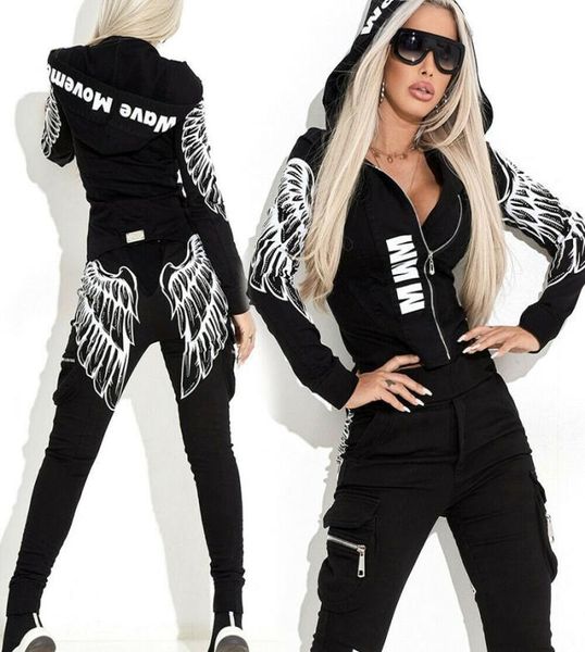 2pcs set women sport tracksuits zipper hoodies sweatshirt pants set jogger wear ladies sweat autumn harajuku streetwear suits5939793, Gray
2pcs set women sport tracksuits zipper hoodies sweatshirt pants set jogger wear ladies sweat autumn harajuku streetwear suits5939793, Gray
