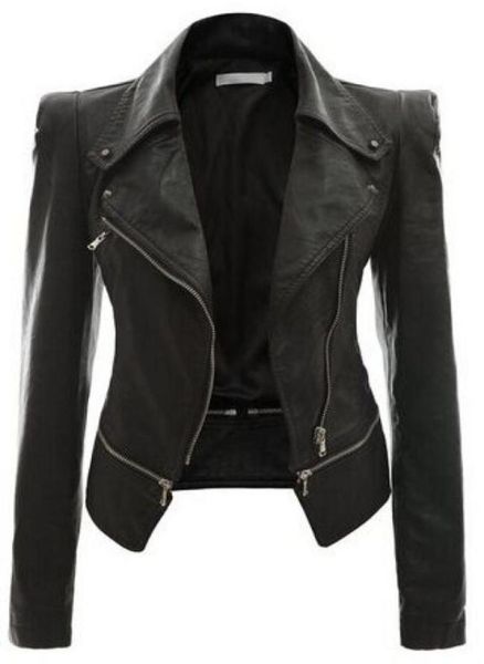 new women039s leather faux leather jacket long sleeve women outwear leather coat motorcycle jackets fall winter clothing p689450825796171, Black
new women039s leather faux leather jacket long sleeve women outwear leather coat motorcycle jackets fall winter clothing p689450825796171, Black