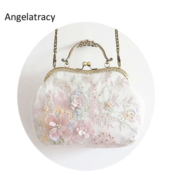 evening bags angelatracy handmade frame bag white women lace 3d flower handbag exquisite chic feminine victorian vintage clutch 230803
evening bags angelatracy handmade frame bag white women lace 3d flower handbag exquisite chic feminine victorian vintage clutch 230803