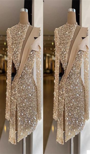 champagne evening dresses cocktail luxury sequins beads high neck long sleeves prom dress formal party gowns custom made knee leng9987915, Black
champagne evening dresses cocktail luxury sequins beads high neck long sleeves prom dress formal party gowns custom made knee leng9987915, Black
