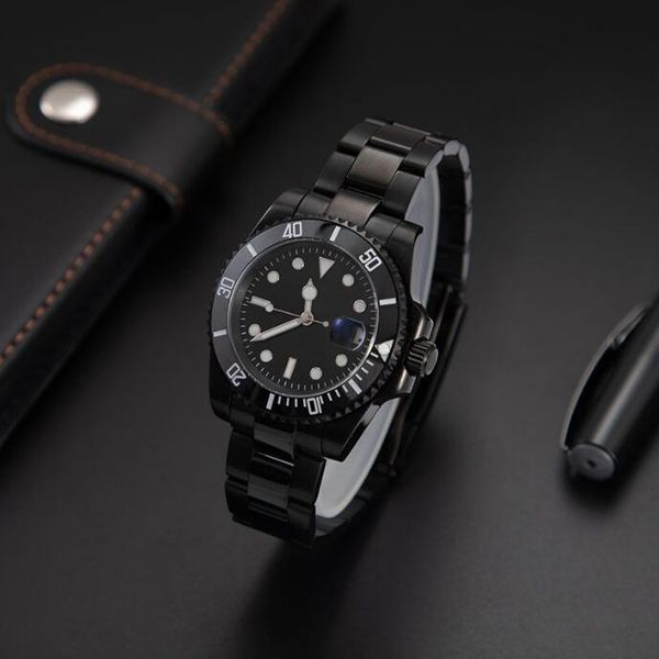 mens watch luxury designer watches reloj 40mm black dial automatic mechanical ceramic fashion classic stainless steel waterproof luminous sa, Slivery;brown
mens watch luxury designer watches reloj 40mm black dial automatic mechanical ceramic fashion classic stainless steel waterproof luminous sa, Slivery;brown