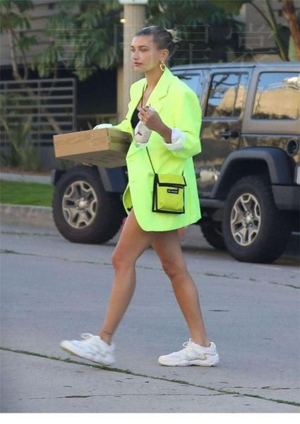 2020 spring new design star hailey same style women039s neon geen color long sleeve medium long blazer suit coat plus size xs s4384746, White;black
2020 spring new design star hailey same style women039s neon geen color long sleeve medium long blazer suit coat plus size xs s4384746, White;black