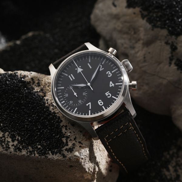 other watches escapement timequartz 6s21 movement pilot flieger chronograph watch 40mm case waterproof 50m 230804, Slivery;black
other watches escapement timequartz 6s21 movement pilot flieger chronograph watch 40mm case waterproof 50m 230804, Slivery;black