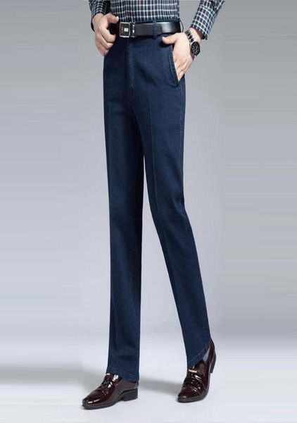 men039s pants autumn winter thick men jeans high waist straight loose elastic business casual cowboy denim trousers middle age 2147099, Black
men039s pants autumn winter thick men jeans high waist straight loose elastic business casual cowboy denim trousers middle age 2147099, Black