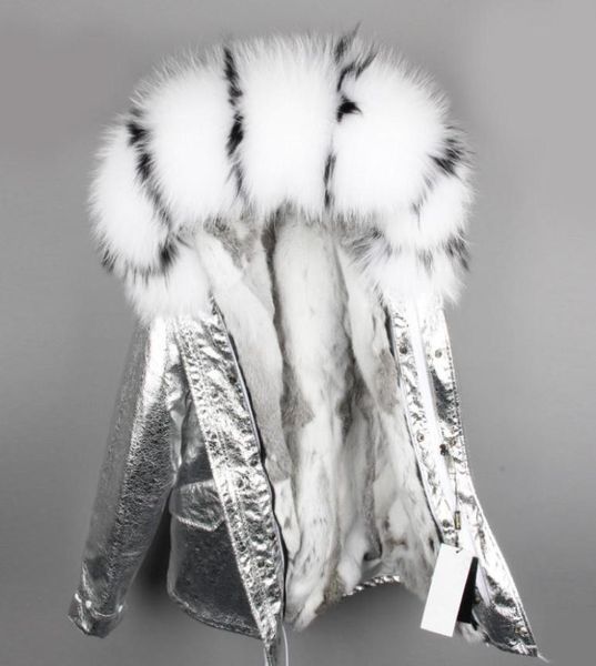 oftbuy 2020 parka silver winter jacket women real fur coat big natural raccoon fur collar hooded rabbit fur parkas warm thick3757280, Black 
oftbuy 2020 parka silver winter jacket women real fur coat big natural raccoon fur collar hooded rabbit fur parkas warm thick3757280, Black