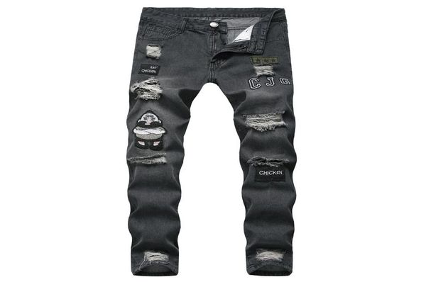2018 mens distressed ripped biker jeans slim fit motorcycle biker denim for men fashion designer hip hop mens jeans good quality9261696, Blue
2018 mens distressed ripped biker jeans slim fit motorcycle biker denim for men fashion designer hip hop mens jeans good quality9261696, Blue
