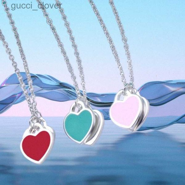tiffansy necklace pendant necklace sweet heart stainless steel sweet love heart for women cross chain pink blue red cute choker luxury mkxb#, Silver
tiffansy necklace pendant necklace sweet heart stainless steel sweet love heart for women cross chain pink blue red cute choker luxury mkxb#, Silver