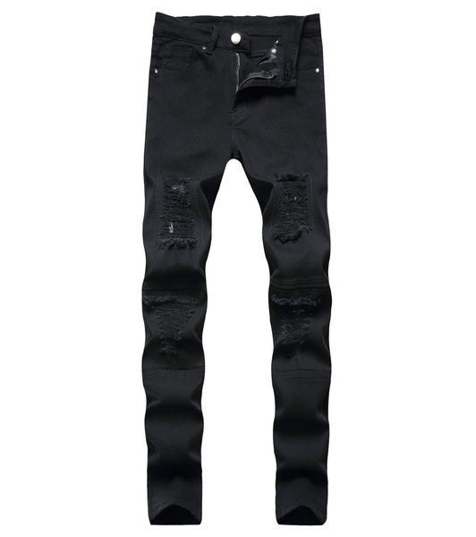 godlikeu mens ripped jeans hip hop biker stretch black distressed skinny denim pants3606232, Blue
godlikeu mens ripped jeans hip hop biker stretch black distressed skinny denim pants3606232, Blue