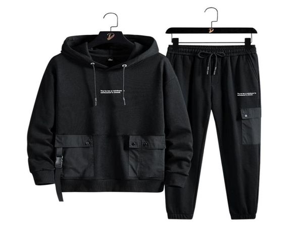 men039s tracksuits spring autumn multipockets plus size tracksuit men streetwear black grey pullover hoodie pants 2 piece set 9574472, Gray
men039s tracksuits spring autumn multipockets plus size tracksuit men streetwear black grey pullover hoodie pants 2 piece set 9574472, Gray