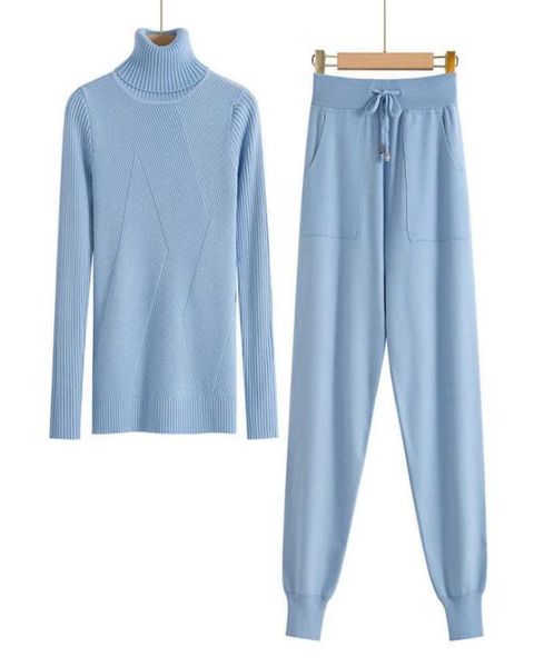 gigogou women knitted tracksuit turtleneck sweater casual suit autumn winter 2 piece set knit pants sporting suit femme clothing t5503884, White
gigogou women knitted tracksuit turtleneck sweater casual suit autumn winter 2 piece set knit pants sporting suit femme clothing t5503884, White
