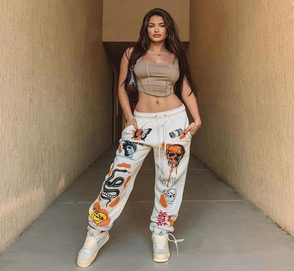women039s pants capris women fall sweat pant harajuku cartoon printed trousers jogger 2022 drawstring cargo streetwear casual8011518, Black;white
women039s pants capris women fall sweat pant harajuku cartoon printed trousers jogger 2022 drawstring cargo streetwear casual8011518, Black;white