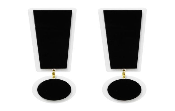 fashion super large black white acrylic symbol exclamation point dangle earring for womens trendy jewelry hyperbole accessories8571953, Silver
fashion super large black white acrylic symbol exclamation point dangle earring for womens trendy jewelry hyperbole accessories8571953, Silver