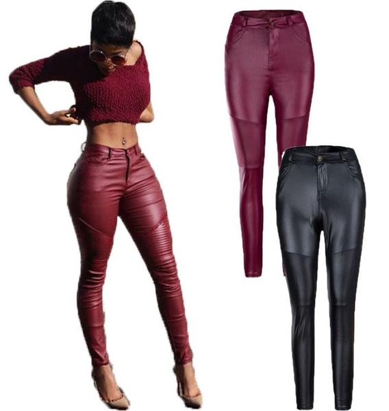 ladies leather skinny pants high waist leggings stretchy pencil trousers women pu leather7930104, Black;white
ladies leather skinny pants high waist leggings stretchy pencil trousers women pu leather7930104, Black;white