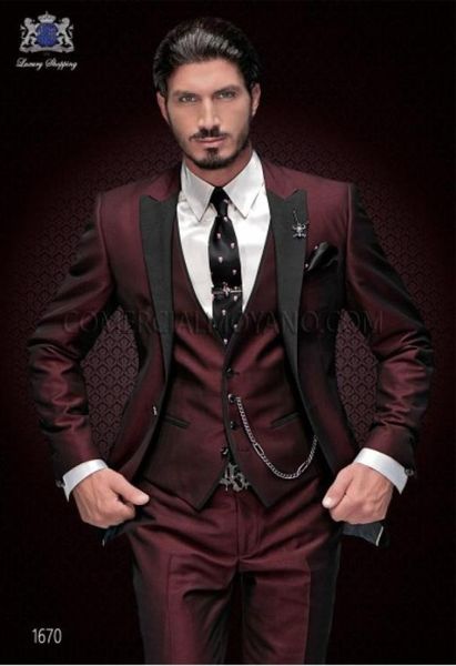 new brand groom tuxedo suit 2018 custom made burgundy men suits terno slim fit peaked lapel groomsmen men wedding party suits cust4964553, Black;gray
new brand groom tuxedo suit 2018 custom made burgundy men suits terno slim fit peaked lapel groomsmen men wedding party suits cust4964553, Black;gray
