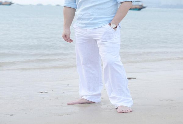 men linen pants summer solid beach casual long trousers big size loose leisure pants7014021, Black
men linen pants summer solid beach casual long trousers big size loose leisure pants7014021, Black