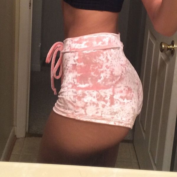women's shorts arrival pretty little thing womens ladies pink crushed velvet runner short casual women skinny drawstring 230803, White;black
women's shorts arrival pretty little thing womens ladies pink crushed velvet runner short casual women skinny drawstring 230803, White;black