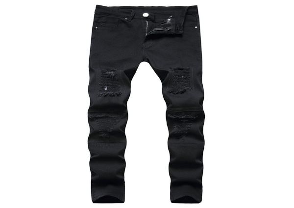 godlikeu mens ripped jeans hip hop biker stretch black distressed skinny denim pants8678639, Blue
godlikeu mens ripped jeans hip hop biker stretch black distressed skinny denim pants8678639, Blue