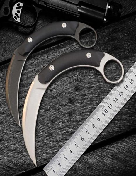 outdoor self-defense tactical combat knives sharp d2 fixed blade cs go claw knife survival straight hunting pocket edc284k1312490
outdoor self-defense tactical combat knives sharp d2 fixed blade cs go claw knife survival straight hunting pocket edc284k1312490