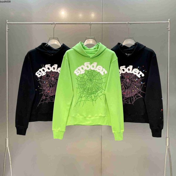 men's hoodies sweatshirts young thug star's same terry style sp5der 555555pinkhoodi couple set in, Black
men's hoodies sweatshirts young thug star's same terry style sp5der 555555pinkhoodi couple set in, Black