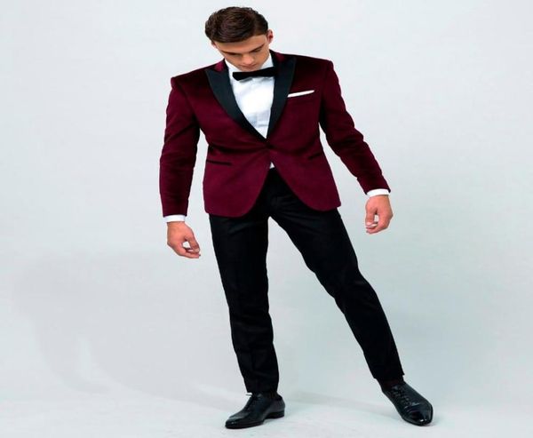 airtailors vintage velvet wine red peak lapel tuxedowedding suit for men groom wear custom make jacketpantbow4050548, Black;gray
airtailors vintage velvet wine red peak lapel tuxedowedding suit for men groom wear custom make jacketpantbow4050548, Black;gray