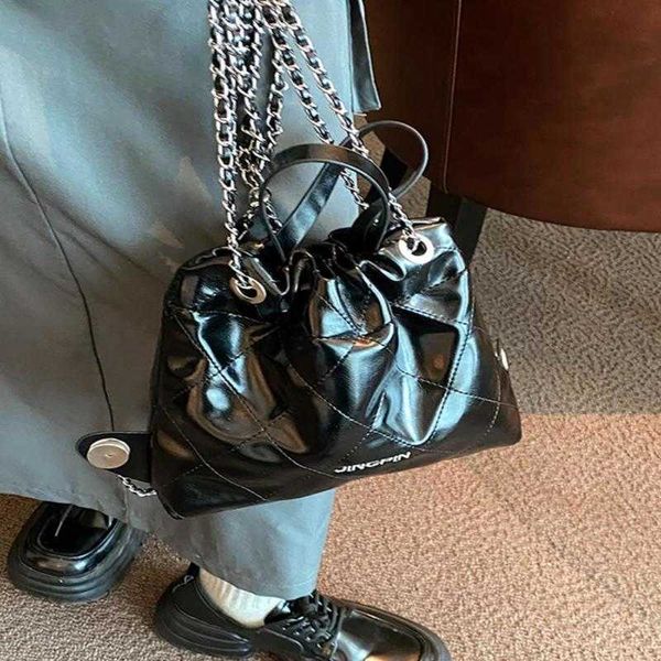women's diamond fashion design bag fall and winter new hundreds of chain small backpack handheld bucket bag 0809
women's diamond fashion design bag fall and winter new hundreds of chain small backpack handheld bucket bag 0809
