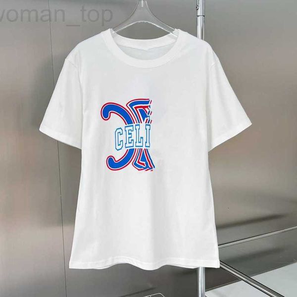 women's t-shirt designer 2023 summer new high edition ce family relaxed simple letter couple round neck short sleeve h7wi, White
women's t-shirt designer 2023 summer new high edition ce family relaxed simple letter couple round neck short sleeve h7wi, White