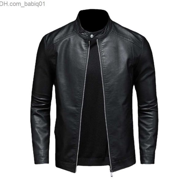 men's leather faux leather new men leather jacket classic slim fit motorcycle pu leather jacket solid color standing collar men large b, Black
men's leather faux leather new men leather jacket classic slim fit motorcycle pu leather jacket solid color standing collar men large b, Black