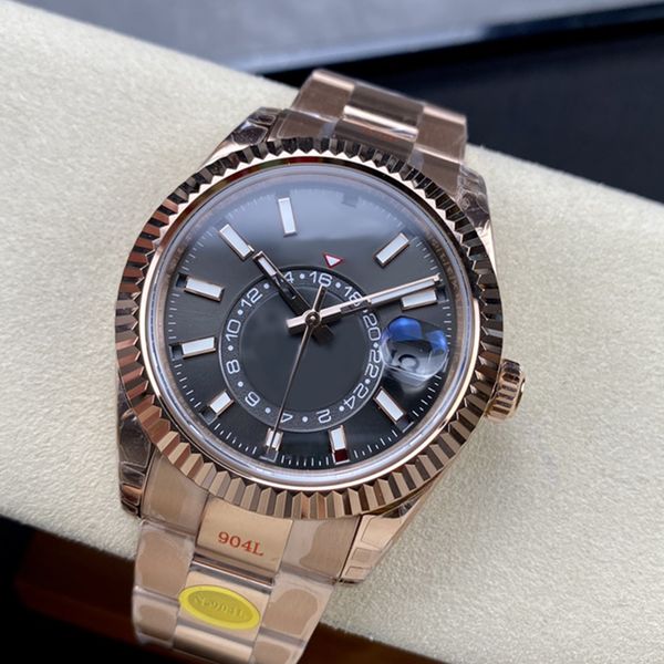 luxury men's sky resident automatic sapphire business watch automatic calendar 24h function decorative sky watch stainless steel lumino, Slivery;brown
luxury men's sky resident automatic sapphire business watch automatic calendar 24h function decorative sky watch stainless steel lumino, Slivery;brown