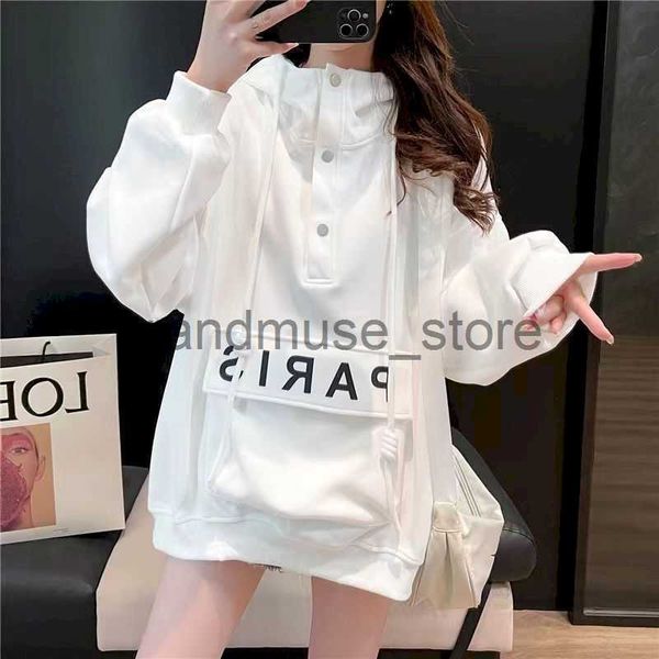 womens hoodies sweatshirts design sense hoodies women niche stitching pocket hooded coats spring autumn trend thin hoodie fashion oversized, Black
womens hoodies sweatshirts design sense hoodies women niche stitching pocket hooded coats spring autumn trend thin hoodie fashion oversized, Black