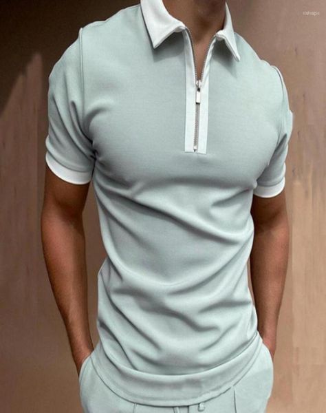 men039s polos trendy polo shirt breathable men zipper decoration turndown collar young style7850952, White;black
men039s polos trendy polo shirt breathable men zipper decoration turndown collar young style7850952, White;black