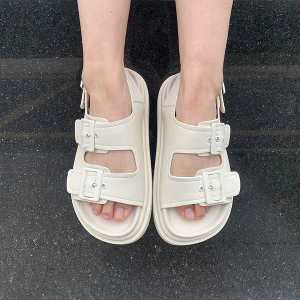 slipper platform sandals comfortable thick bottom shoe's flip flops flat sandal buckle strap high heel summer shoe 230803, Black
slipper platform sandals comfortable thick bottom shoe's flip flops flat sandal buckle strap high heel summer shoe 230803, Black