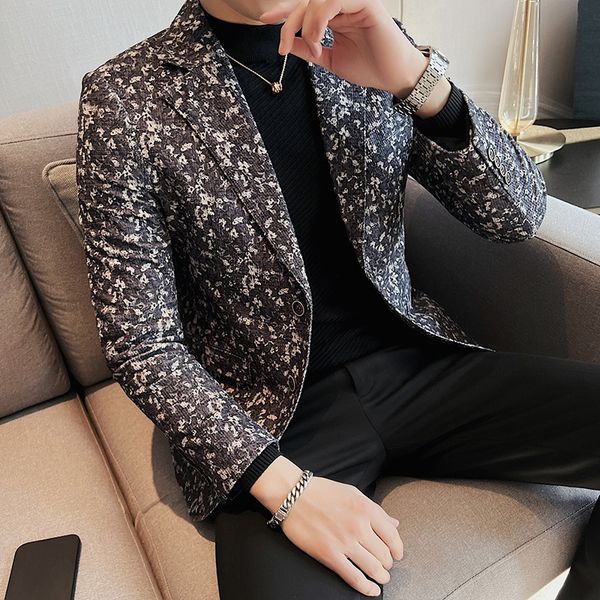 men's suits blazers men's high-end floral suit jacket slim fitting fashionable printed suit casual business meeting gathering mult, White;black
men's suits blazers men's high-end floral suit jacket slim fitting fashionable printed suit casual business meeting gathering mult, White;black