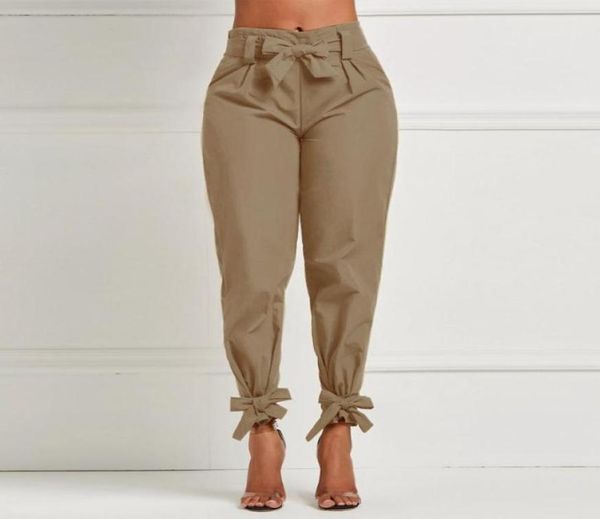 women039s pants capris women waist ruffle bow tie ladies solid color casual work bottom elastic trousers female2670043, Black;white
women039s pants capris women waist ruffle bow tie ladies solid color casual work bottom elastic trousers female2670043, Black;white