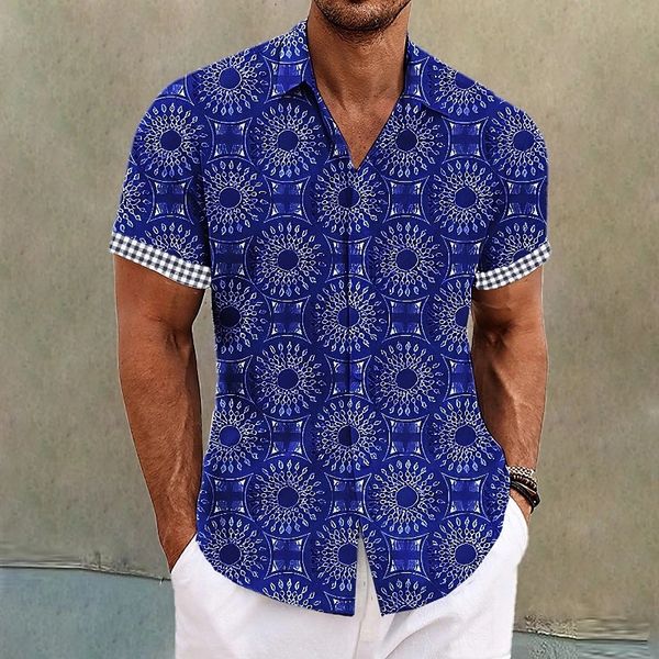 men's casual shirts vintage shirt for men summer ethnic printed short sleeve tshirt beach lapel button up clothes hawaiian 230804, White;black
men's casual shirts vintage shirt for men summer ethnic printed short sleeve tshirt beach lapel button up clothes hawaiian 230804, White;black
