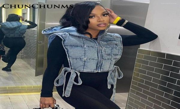 women039s vests 2023 denim cotton washing hooded sleeveless waistcoat women vest lace up side hoodies jacket jeans winter warm 8313815, Black;white
women039s vests 2023 denim cotton washing hooded sleeveless waistcoat women vest lace up side hoodies jacket jeans winter warm 8313815, Black;white