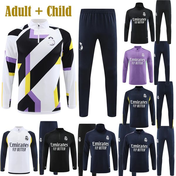 23 24 soccer tracksuits sets real madrid's half zipper tracksuit set 2023 2024 men football kit chandal futbol survetement madrid train, Black
23 24 soccer tracksuits sets real madrid's half zipper tracksuit set 2023 2024 men football kit chandal futbol survetement madrid train, Black