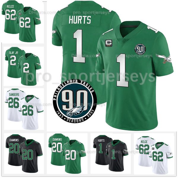 2023 kelly green jalen hurts eagles football jerseys jason kelce d'andre swift aj brown devonta smith darius slay jr dawkins jason bria, Black;red
2023 kelly green jalen hurts eagles football jerseys jason kelce d'andre swift aj brown devonta smith darius slay jr dawkins jason bria, Black;red