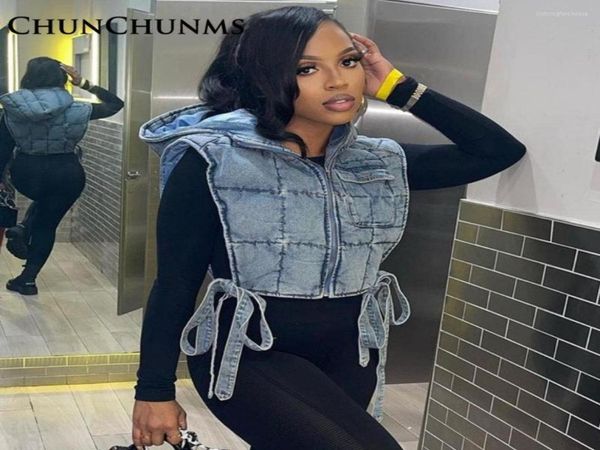 women039s vests 2023 denim cotton washing hooded sleeveless waistcoat women vest lace up side hoodies jacket jeans winter warm 8260647, Black;white
women039s vests 2023 denim cotton washing hooded sleeveless waistcoat women vest lace up side hoodies jacket jeans winter warm 8260647, Black;white